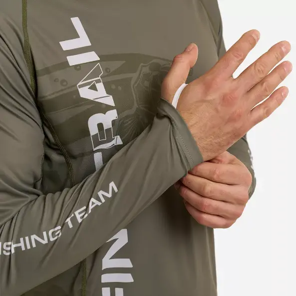 Лонгслив  Finntrail Wave Big Fish 6609 Khaki №4