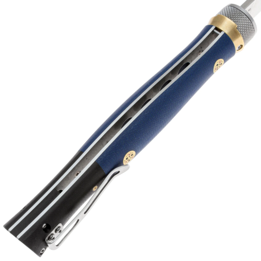 Нож склад. Кабальеро-01 син. микарта D2 №1