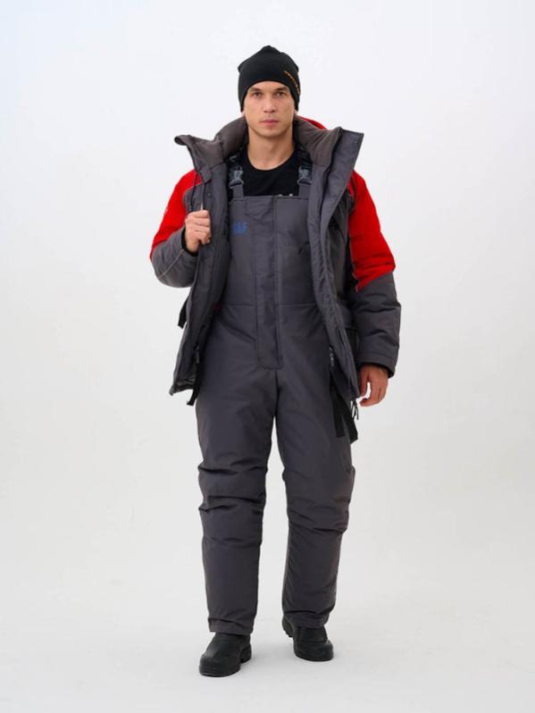 Костюм Скиф -40С (таслан, серый/красно-черный) I (52-54 / 182-188) №2