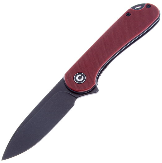 Нож склад. CIVIVI Elementum Blackwash сталь D2, рукоять Burgundy G10