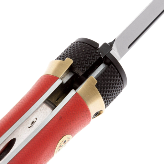 Нож склад. Кабальеро-01 красн. G10 D2 №2