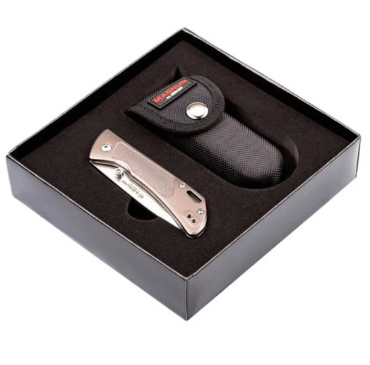 Нож складной Advance Dark Bronze, бронз. алюм. рукоять, клинок 440С №4