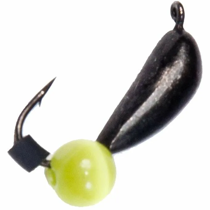 Банан черный с кошачьим глазом зеленым 7х2,5мм 843P3