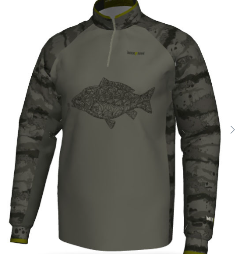 Джерси ExCool Carp Laco Khaki стойка, манжеты 