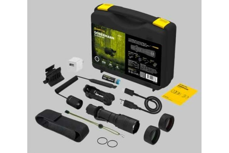 Фонарь Armytek Dobermann Extended Set Белый