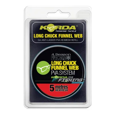 Сетка Korda PVA запасная Longchuck Funnel Web Hexmesh 5м