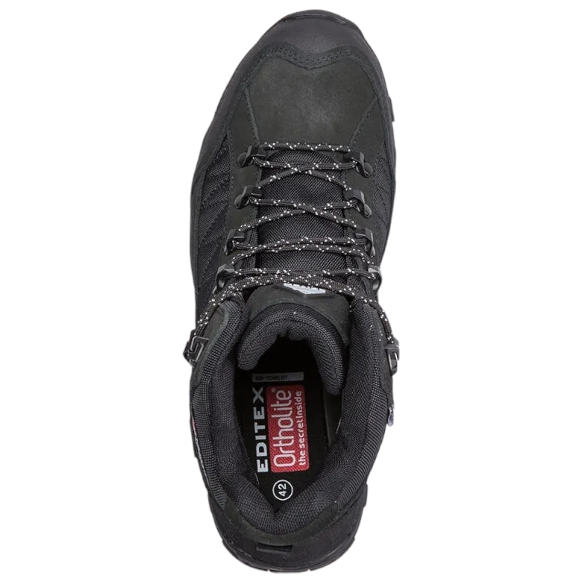 Ботинки мужские Tornado (текстиль/нат.замша) цв. черный W2280-1Z (41) №3