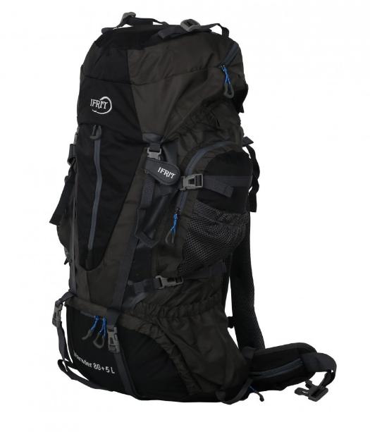 Рюкзак туристический Ifrit Marader 80+5л черный