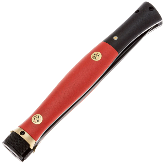 Нож склад. Кабальеро-01 красн. G10 D2 №3