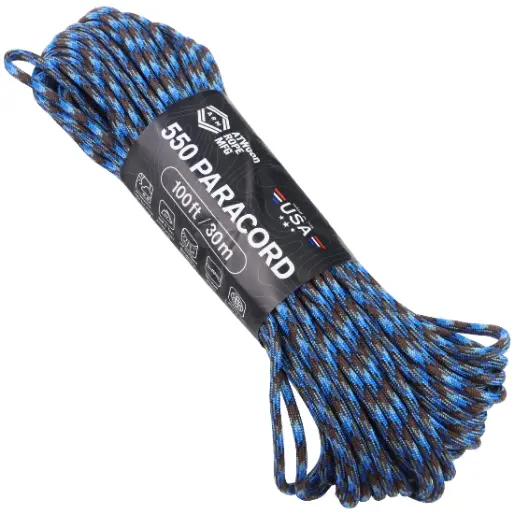 Шнур Paracord 550 Atwoodrope 100ft (Abyss)