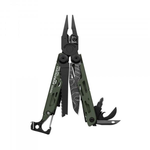 Инструмент Leatherman Signal Green 19 инстр,7/11,4см, чехол нейлон