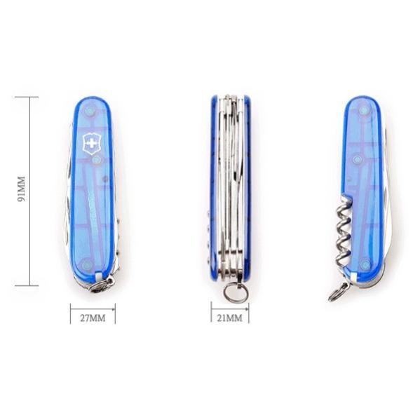 Нож Huntsman Blue Trans 91мм №3