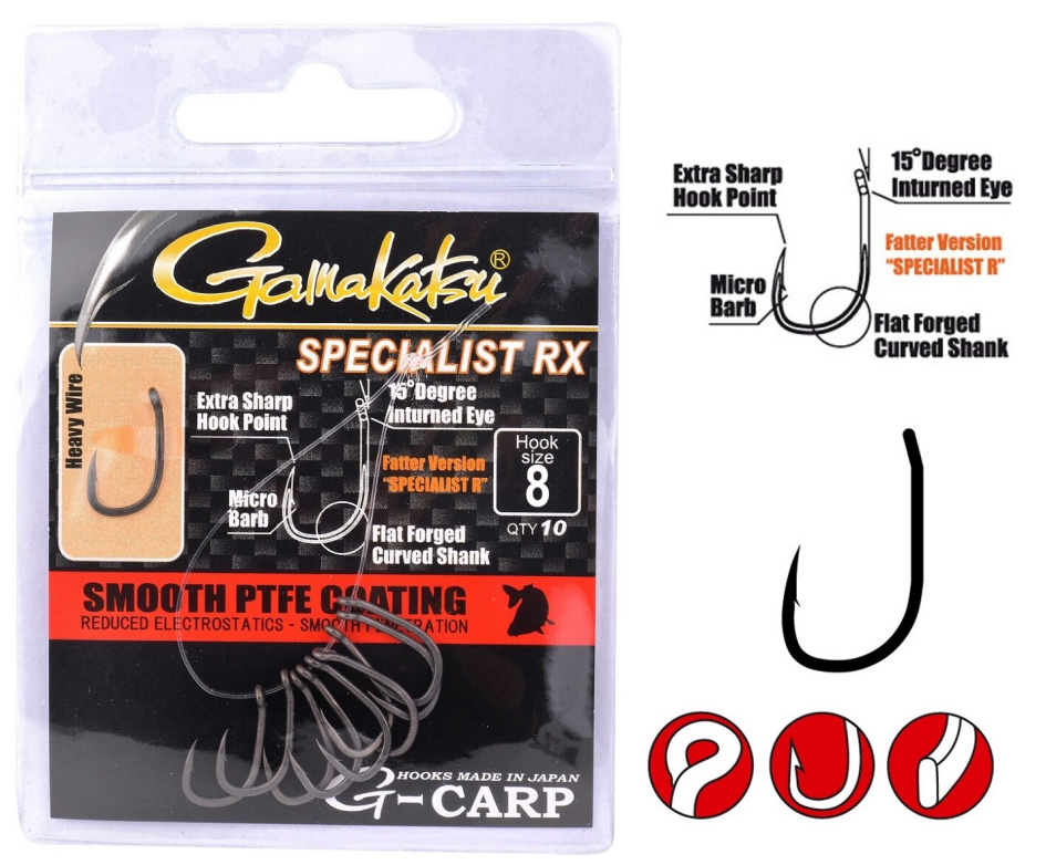 Крючок Gamakatsu G-Carp Specialist RX