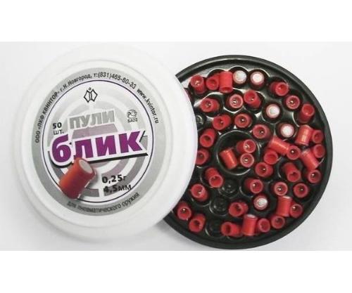 Пуля пневм. Блик 0,24гр (50шт) БЛ №1