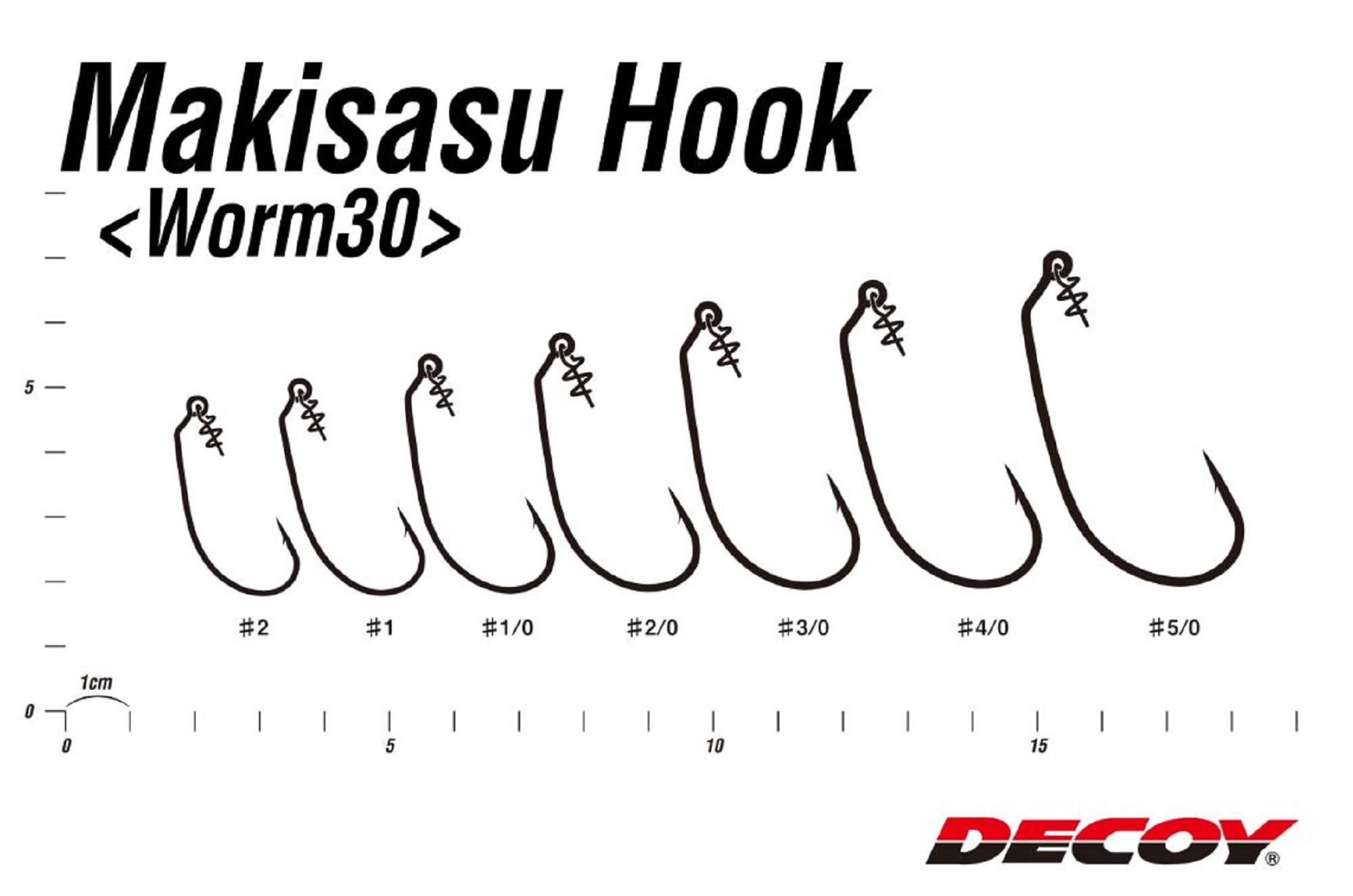 Крючок DECOY Worm 30 №2
