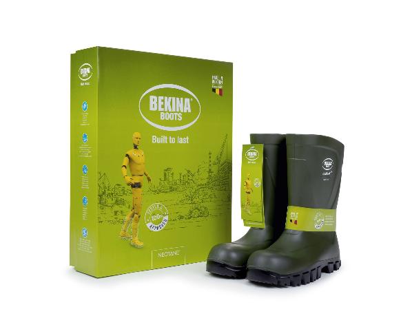 Сапоги Bekina Midlite X 04 SolidGrip greeh/black №2