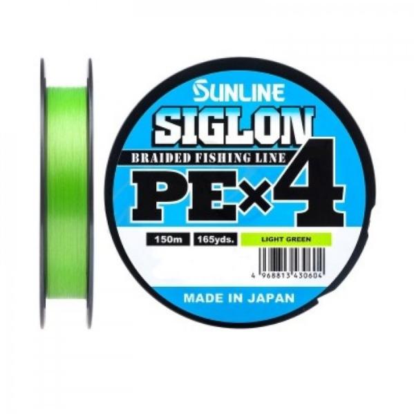 Шнур Sunline Siglon PEx4 150м Light Green