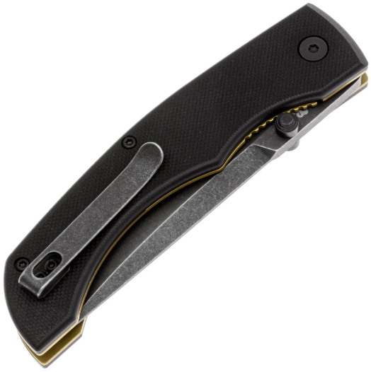 Нож складной Poke, рукоять черн. G10, клинок D2 №4