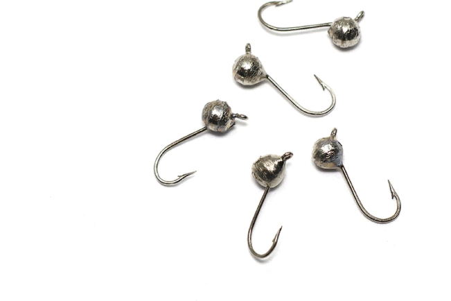 Мормышка вольф. точеная Яман Капля с ушк.№5 1,8гр черный никель