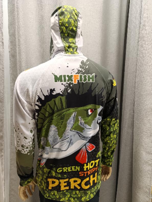 Джерси ExCool Green Perch капюшон, манжеты  №4