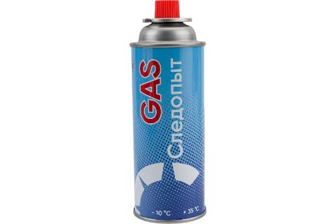 Газ для портативных плит Следопыт, метал., баллон, 220 гр., цанг., (зимний)