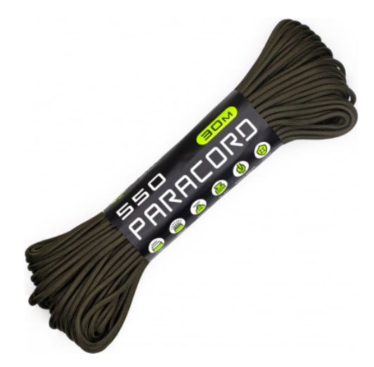 Паракорд 550 Cord nylon 30м RUS army green