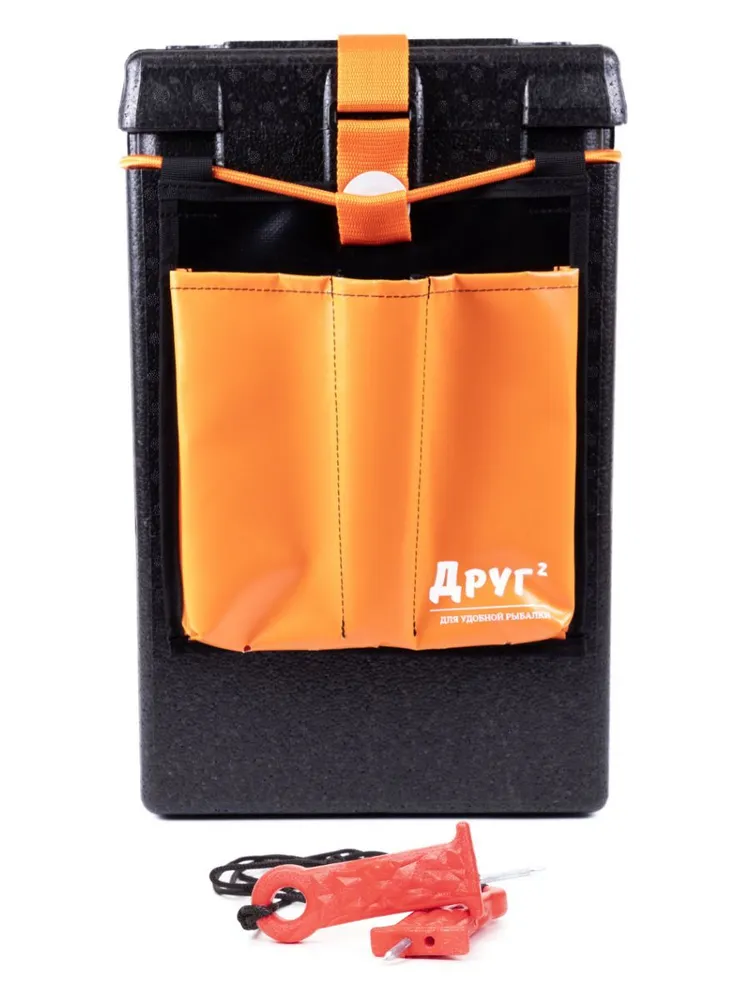 Ящик-поплавок рыболовный Camping World "Друг-2" 30л, (черный) №1