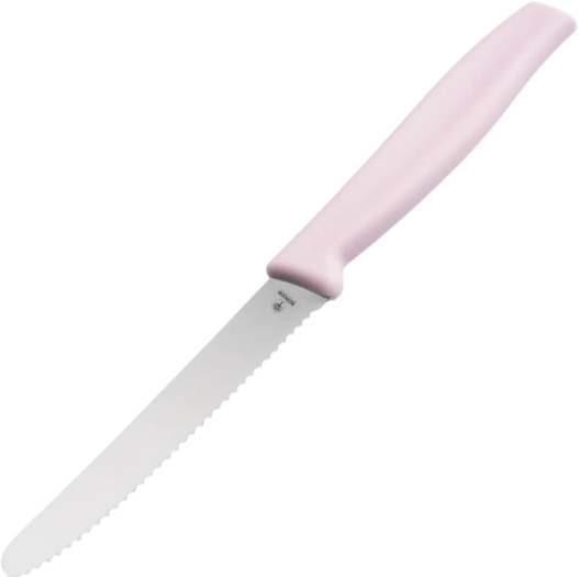 Нож с фиксир. Sandwich Knife Pink, рукоять полимер розовый