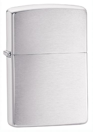 Зажигалка Zippo 200 Classic Brushed Chrome