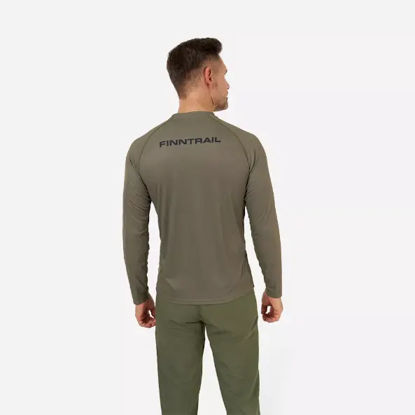 Лонгслив  Finntrail Wave Fish 6611 Khaki №4