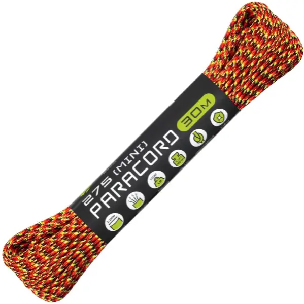 Паракорд 275 (мини) Cord nylon 30м RUS Fireball