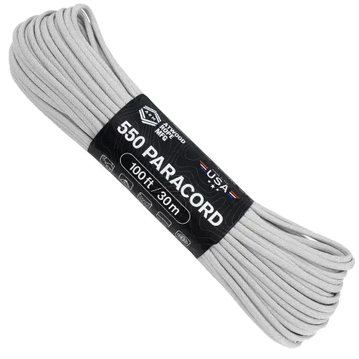 Шнур Paracord 550 Atwoodrope 100ft (Grey)