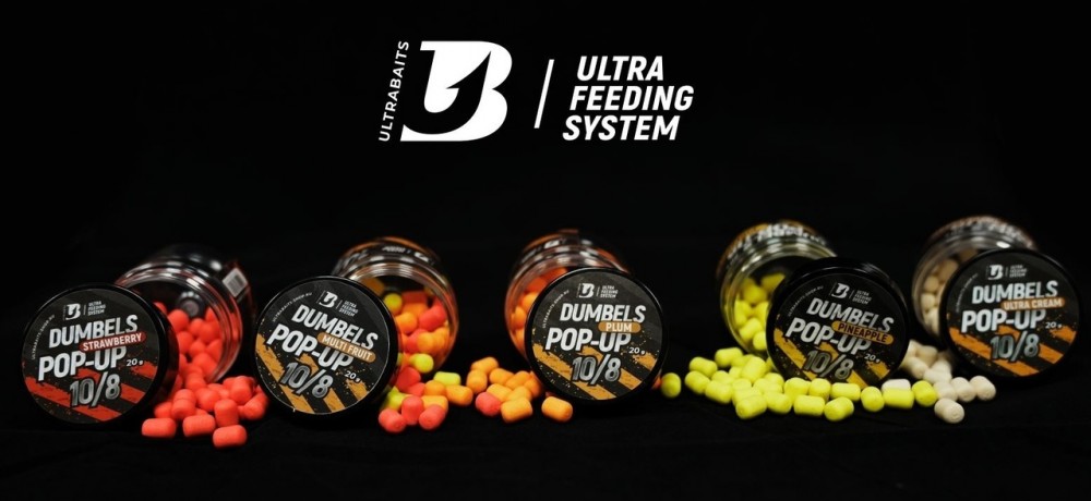 Дамбелсы плавающие Fluro Pop Ups ULTRABAITS 10х8мм 20гр 