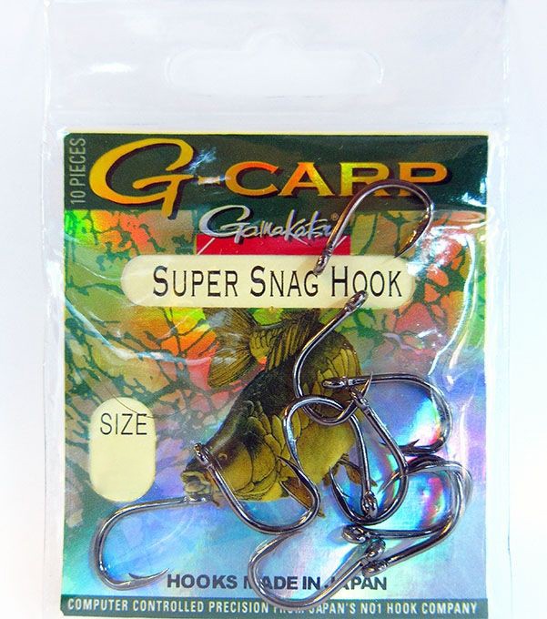 Крючок Gamakatsu Hook G-Carp Super Snag