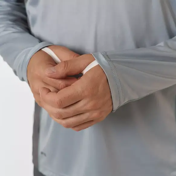 Лонгслив Wave Big Logo 6614 Grey (M) №4