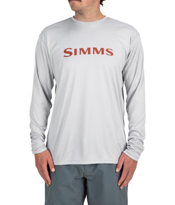 Термофутболка Simms Tech Tee, Sterling (L) №1