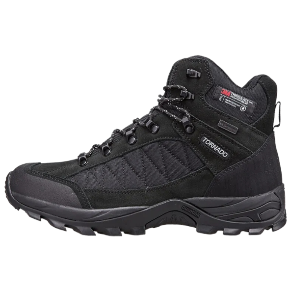 Ботинки мужские Tornado (текстиль/нат.замша) цв. черный W2280-1Z (41) №5