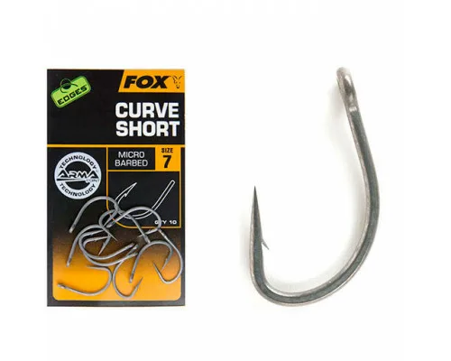 Крючки карповые EDGES Curve Shank  №1