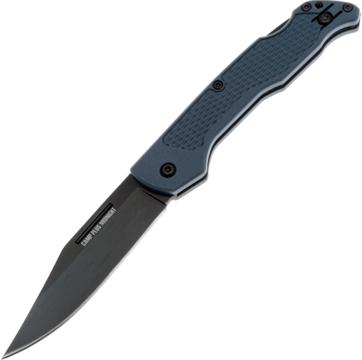 Нож складной Ontario Camp Plus Midnight, сталь 420