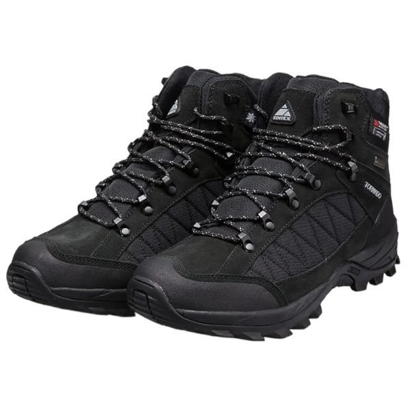 Ботинки мужские Tornado (текстиль/нат.замша) цв. черный W2280-1Z (41) №4