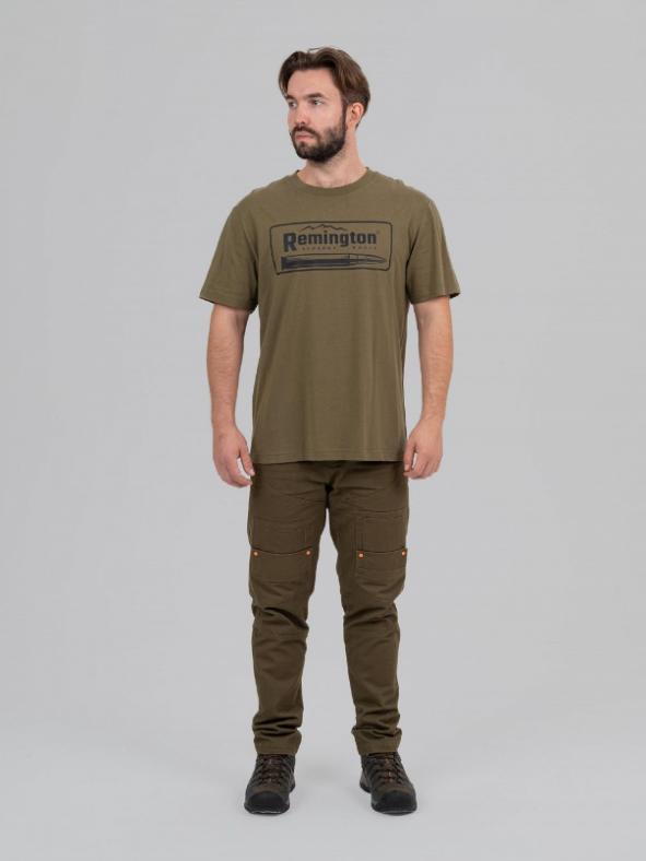 Футболка Remington Hunting Shell Shirts Dark Olive №3