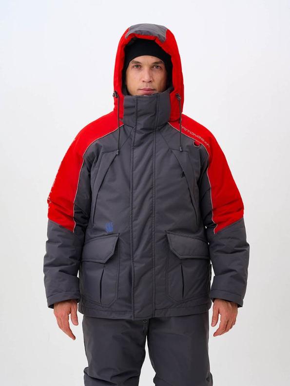 Костюм Скиф -40С (таслан, серый/красно-черный) I (52-54 / 182-188) №3