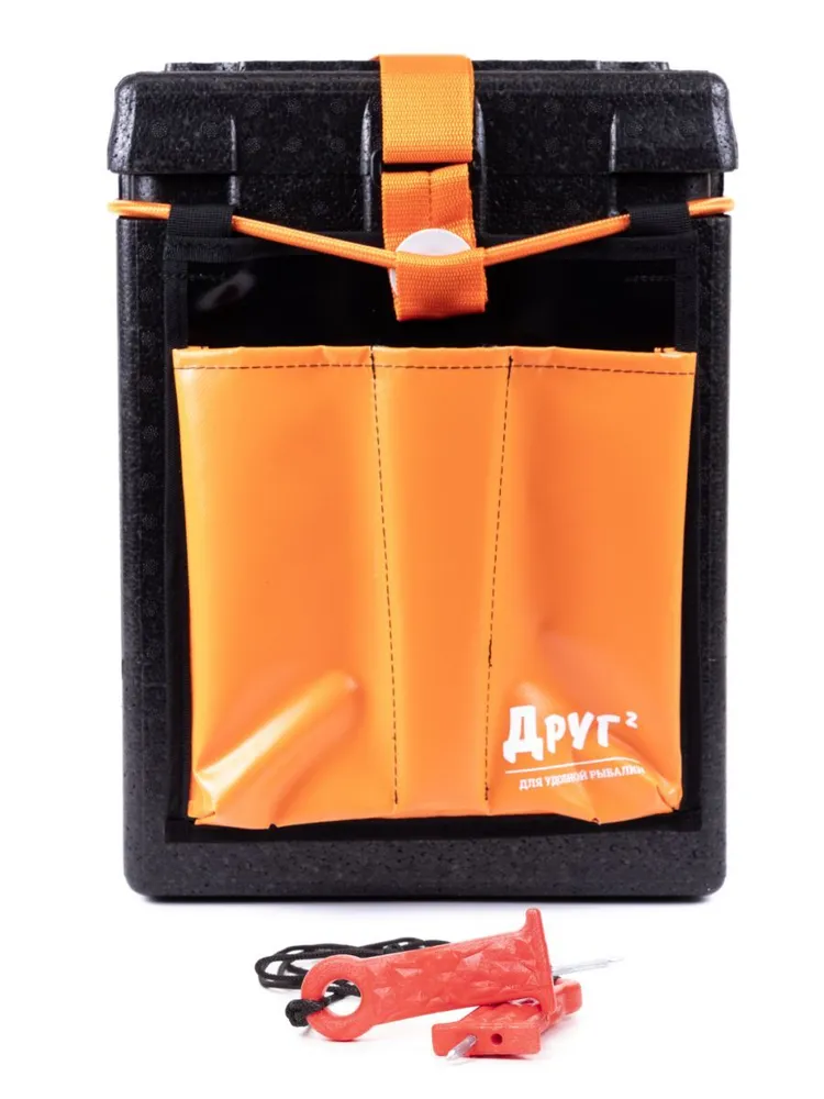 Ящик-поплавок рыболовный Camping World "Друг-2" 25л, (черный) №2