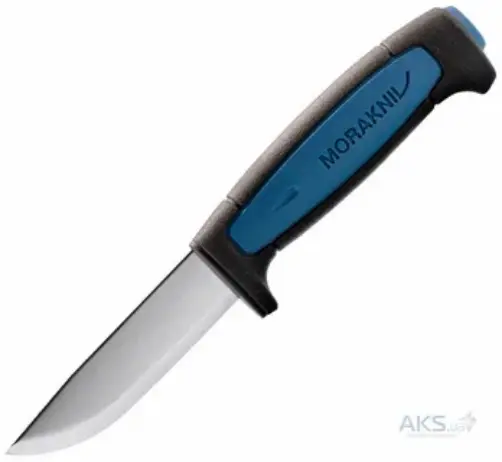 Нож Morakniv Pro S, нержавеющая сталь, резиновая ручка с синей вставкой