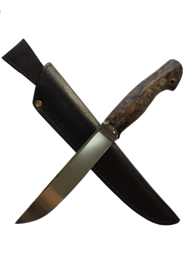 Нож Адмирал N690 Карельская берёза