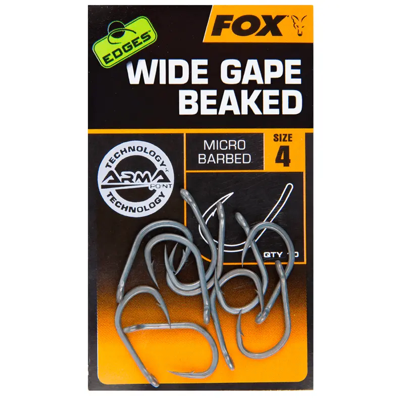 Крючки карповые EDGES Wide Gape Beaked  №1
