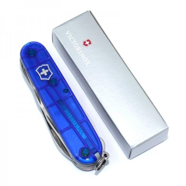 Нож Huntsman Blue Trans 91мм №4