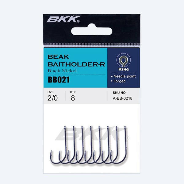Крючок одинарный BKK Beak Baitholder-R