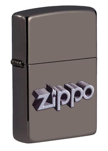 Зажигалка Zippo 49417  Zippo Design латунь/сталь, черная, гянцевая