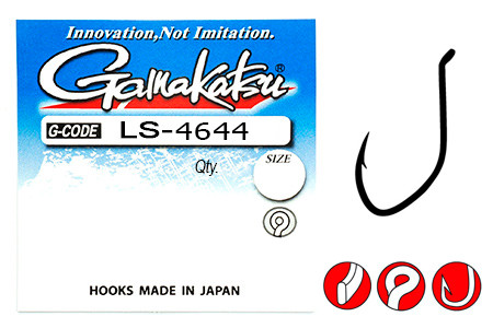 Крючок Gamakatsu LS-4644F Ring Eye